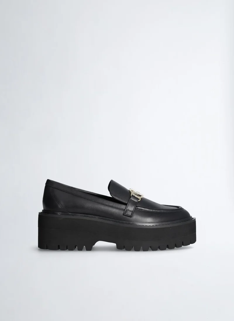 Liu Jo Platform loafers in leather