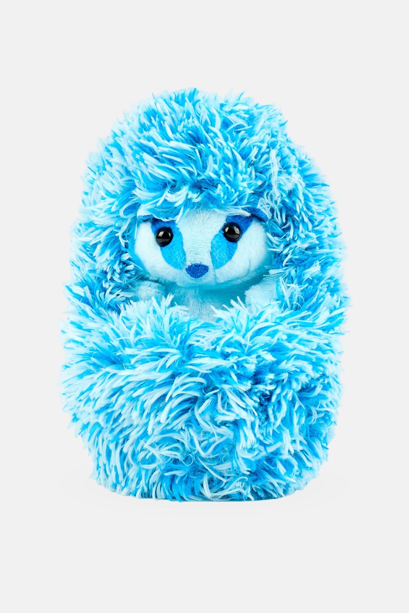 Curlimals دب البادجر الأزرق لعبة قنفذ تفاعلية ناعمة - Image 2