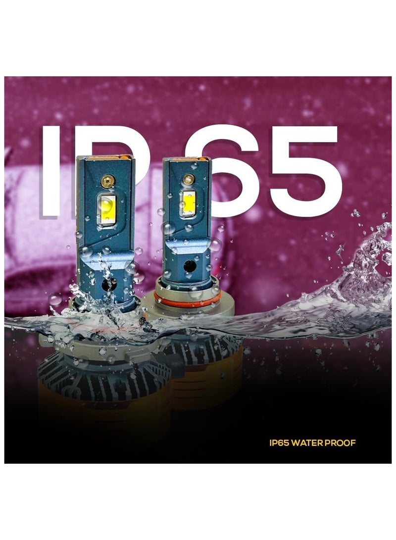 تي بي إٍس ديزاين مصباح أمامي LED M8 Pro-H7 الجديد من oby بدرجة حرارة لون 4300K ​​وقوة 110 وات وقوة 11000 لومن، مثالي للقيادة لمسافات طويلة - Image 2