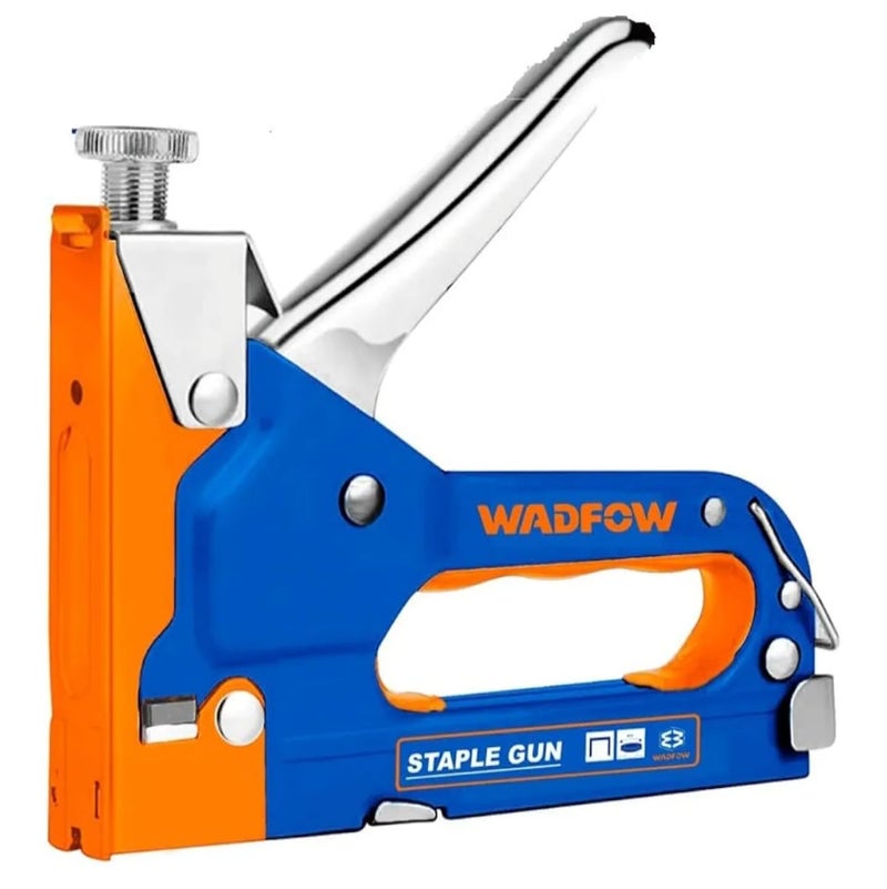 WADFU 3 in 1 Heavy Duty Staple Gun Hand Nail Nail, Adjustable Power Stapler Gun for Wood, Crafts, Carpentry, Decoration, Craft, Heavy Duty Service by Zglol Equipment - Image 1