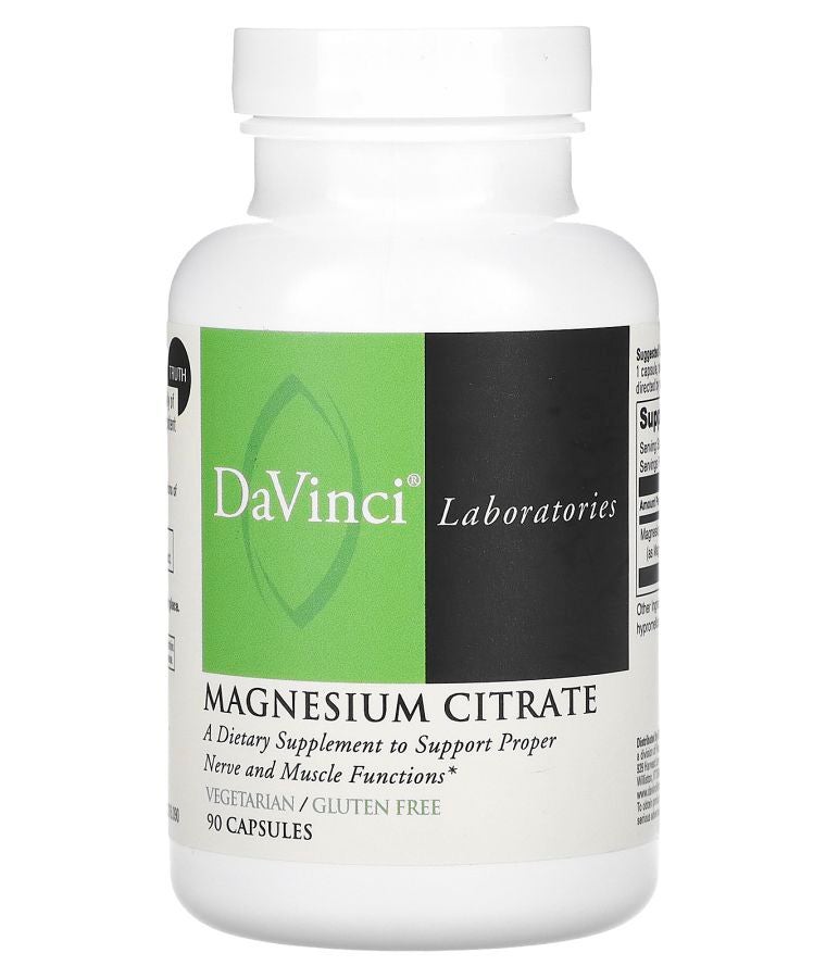 DaVinci Laboratories Magnesium Citrate 140 mg  90 Capsules