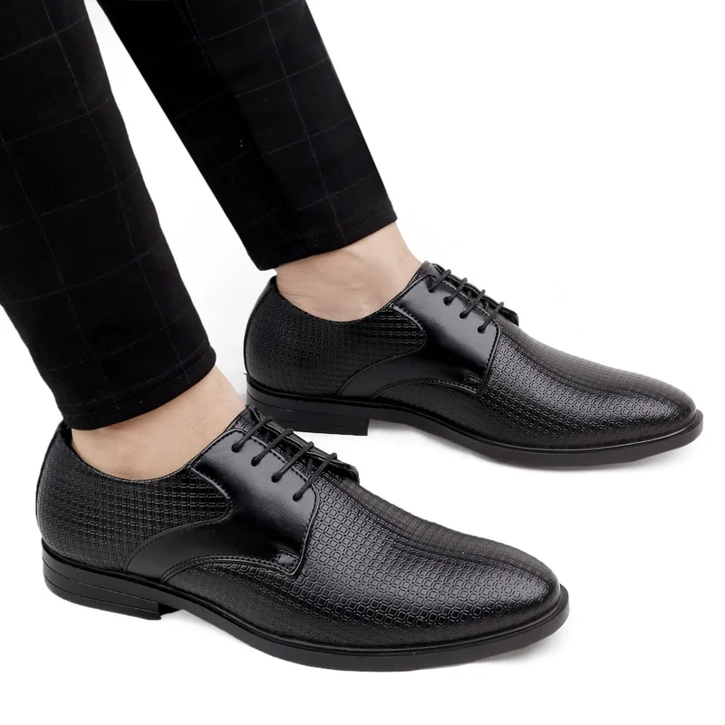 Bacca Bucci Black OSLO Formal Shoes for Men | Best Price UAE