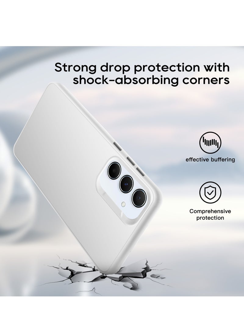 LiuShan Samsung Galaxy S24 FE 5G Case, Slim TPU Bumper Phone Cover,360°Full Body Shockproof Protective Phone Case for Samsung S24 FE 5G - Image 3