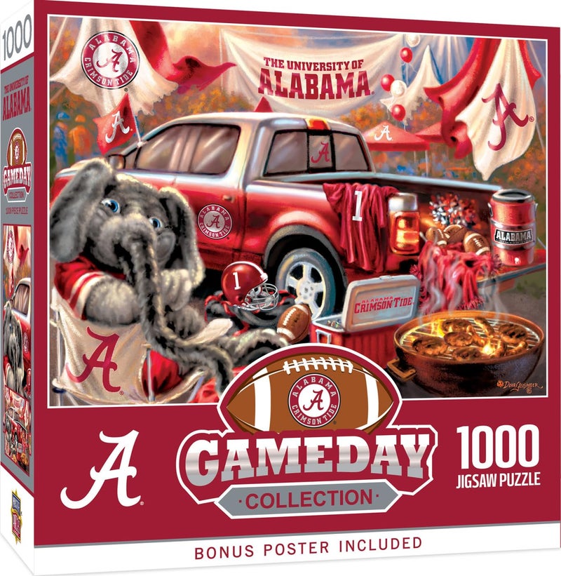 Masterpieces 1000 Piece Jigsaw Puzzle for Adults NCAA Alabama Crimson Tide Gameday 1925x2675 - Image 2