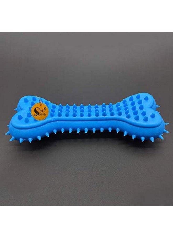 Sage Square Spike Dental Chew Bone Toy For Dogs. (Color May Vary)  - Image 3