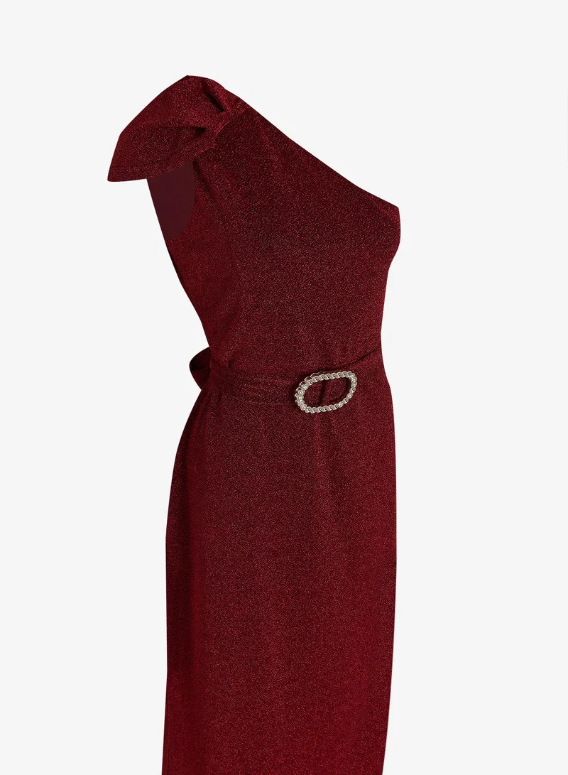 Ella Limited Edition  One Shouldered Shimmer Dress for Women | Best Price UAE