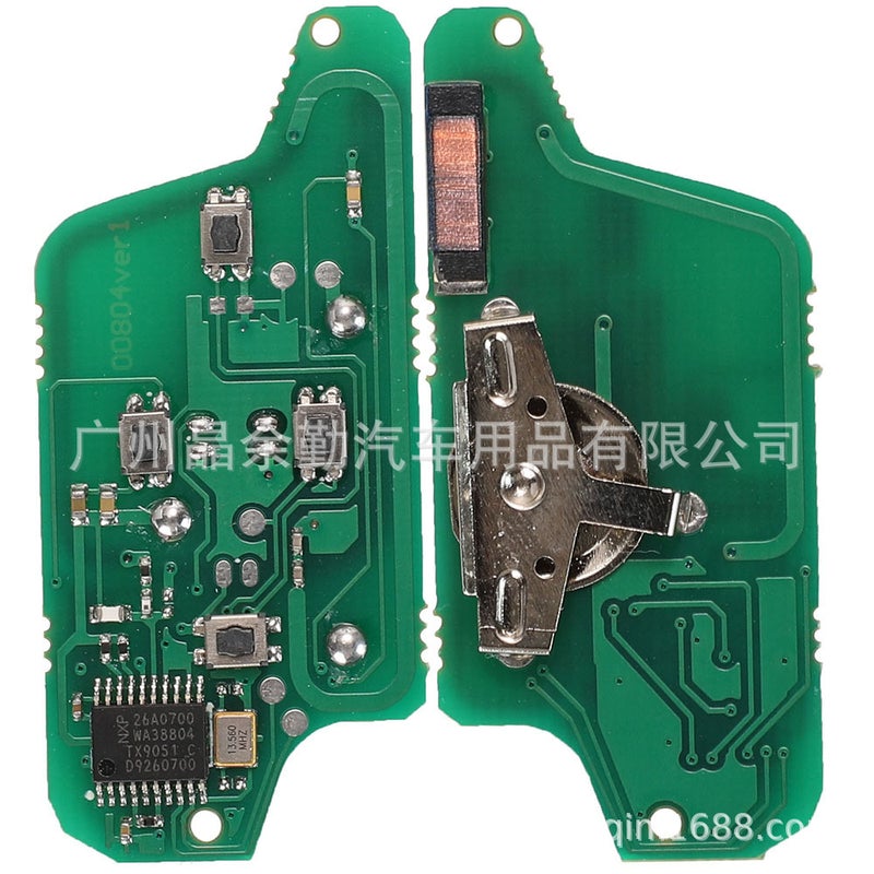 Suitable For Peugeot Citroen Logo Folding Key Circuit Board Circuit Board 433 Mhz46 Chip Ask/Fsk - Image 1
