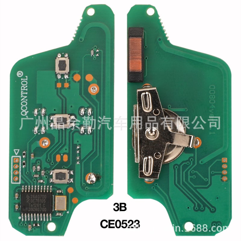 Suitable For Peugeot Citroen Logo Folding Key Circuit Board Circuit Board 433 Mhz46 Chip Ask/Fsk - Image 5