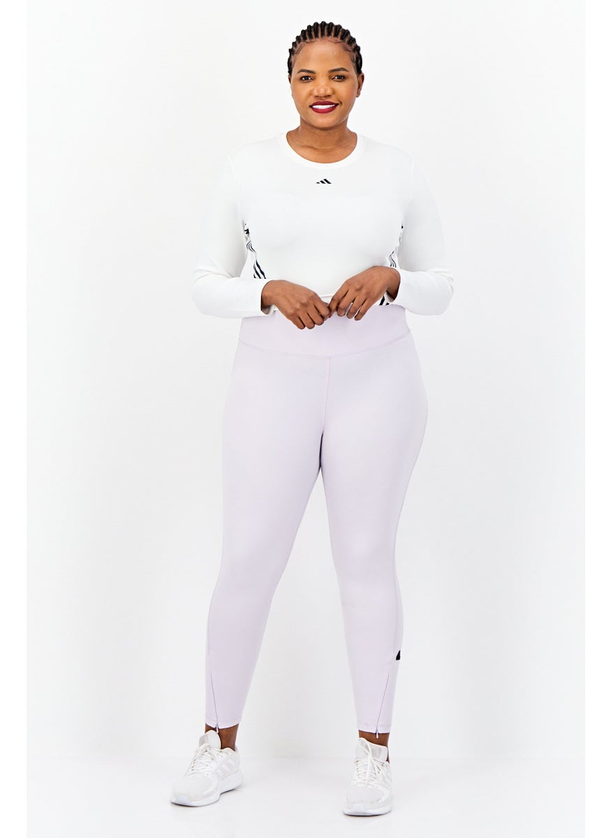 Adidas - Women Sportswear Fit Short Sleeve Outdoor Top, White - Image 1