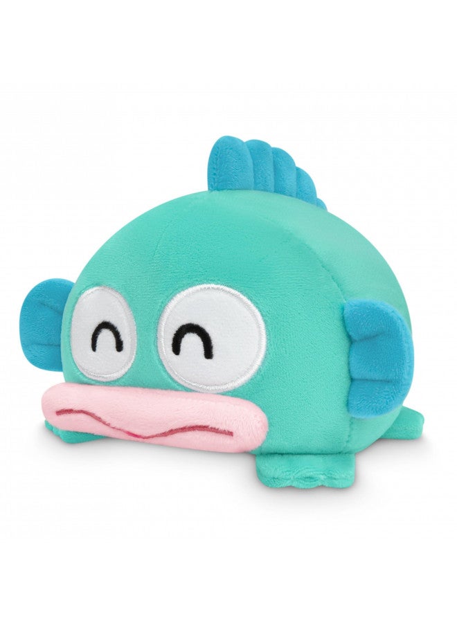 TeeTurtle - The Officially Licensed Original Sanrio Reversible Plushie - Hangyodon Plushie - Cute Sensory Fidget Stuffed Animals That Show Your Mood - Image 2