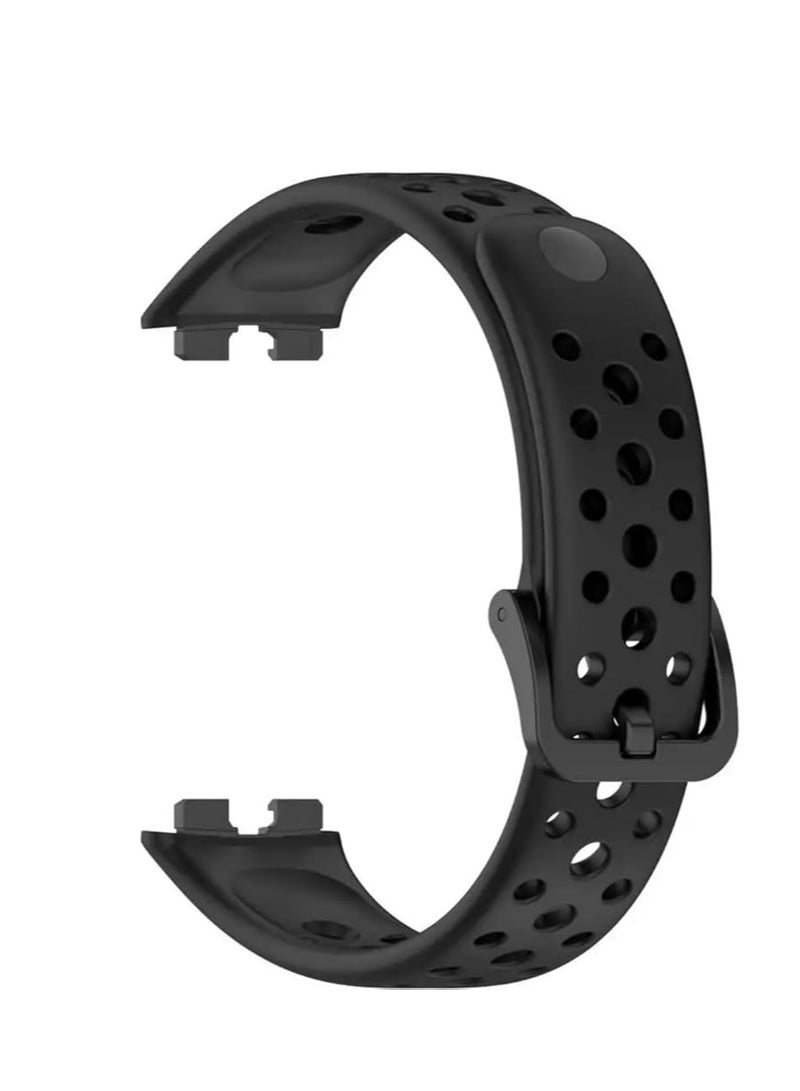 Silicone Strap For Huawei Band 8/9  Smart Watch Wrist Strap Soft Sport Replacement -Back - Image 1