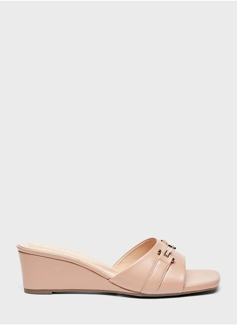 Celeste One Strap Wedge Sandals