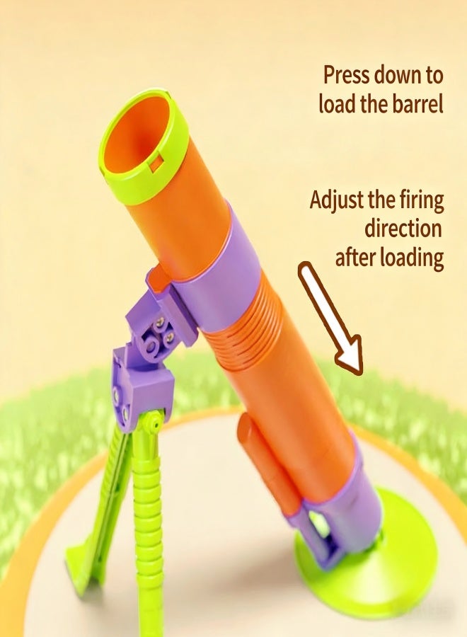 Mortar Launcher Playset for Kids 6-12 Years Old, Soft Foam Rocket Kids Play Set with for Boys and Girls - Image 2
