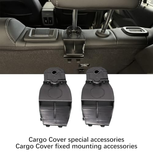 AQAE Cargo Cover Fixed mounting Accessories [2 Pieces] Retractable SUV Rear Trunk Cover Trunk Security Cover Cargo Cover Special Accessories - Image 2