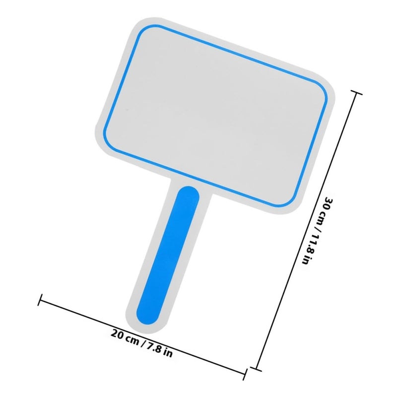 Dry Erase Score Boards 20x30cm 4 Pack Whiteboard Paddles with Handle for Classroom Office - Image 3