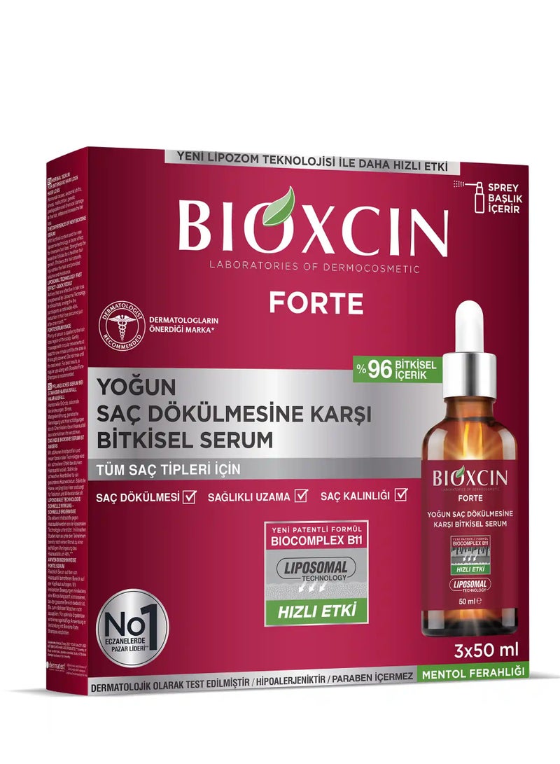 Intensive Hair Loss Serum (50 ml) – Leave-In Hair Treatment for Hair Loss & Thinning Hair, with BioComplex B11, Strengthens Hair Roots, Dermatologically Tested