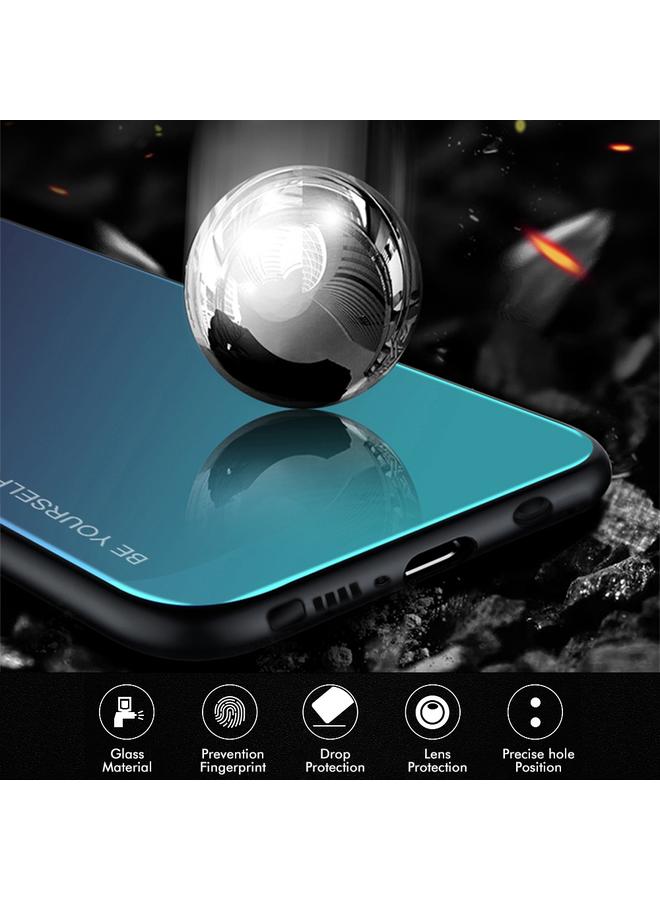 S-TOP Case For Galaxy Note 9 Gradient Color Glass Case - Image 5