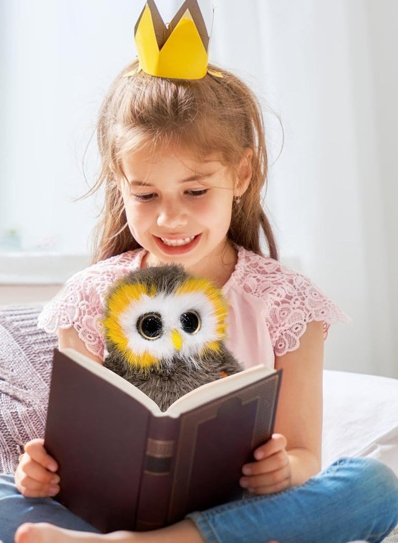 general Owl Plush Toy, Owl Plush - Owl Plush Toy Cute Big Eyes Owl Plush Toy - Comfortable Small Plush Toy, Owl Decoration for Kids Home, Family, Friends, Sleeping - Image 2