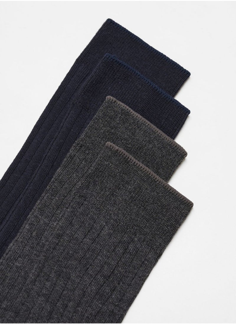 Mango Man - 2 Pack Crew Socks - Image 1