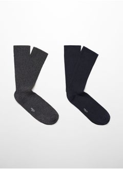 2 Pack Crew Socks