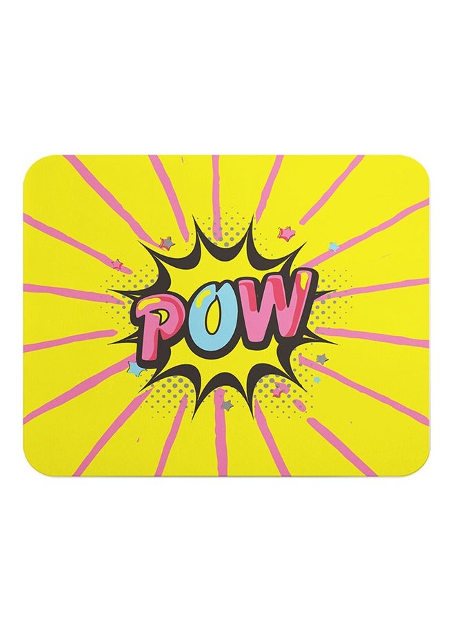 LIT Pow Printed Mouse Pad Anti Slip - Image 1
