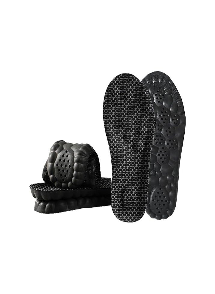 زوج من نعال داخلية طبية لتقويم القدم مصنوعة من الميموري فوم، نعل داخلي لتخفيف الآلام ودعم قوس القدم، قابل للقص والتعديل لتناسب الرجال والنساء، مثالي للمشي والجري والأحذية الرياضية والرسمية - Image 1