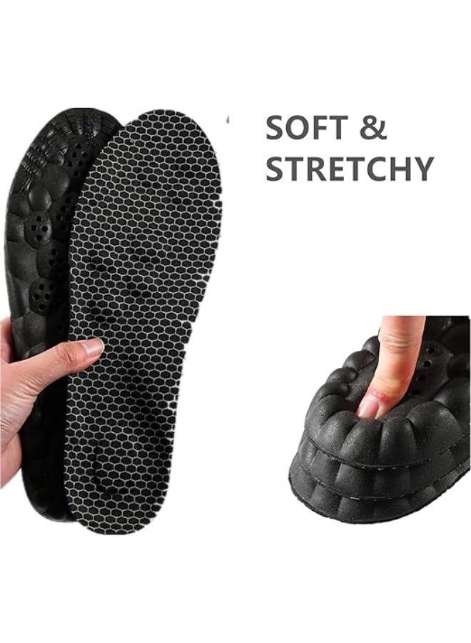 زوج من نعال داخلية طبية لتقويم القدم مصنوعة من الميموري فوم، نعل داخلي لتخفيف الآلام ودعم قوس القدم، قابل للقص والتعديل لتناسب الرجال والنساء، مثالي للمشي والجري والأحذية الرياضية والرسمية - Image 4