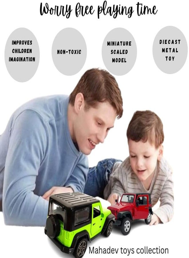 COLLEN ARRAY Thaar Toy car for Kids with openable Doors, Metal, Pull Back Action|You May get Any Random Color|Pack of 1|-5 - Image 5