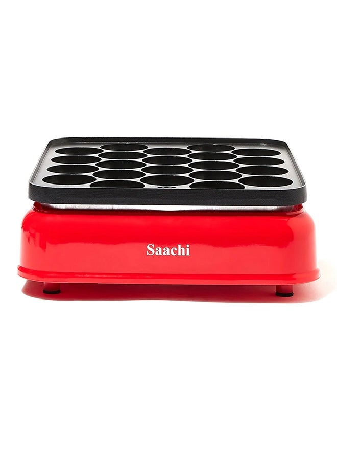 ساتشي ماكينة صنع الدمبلينج مع منظم حرارة قابل للتعديل طراز NL-DM-1858-RD 1.18 kg 800 W NL-DM-1858-RD أحمر - Image 4