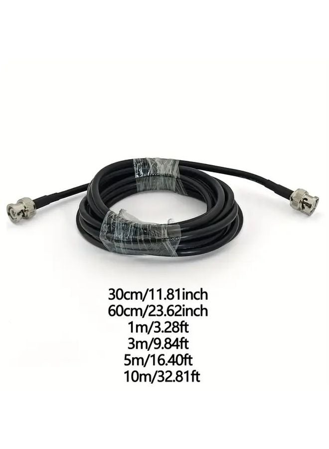 BNC Male to Male RG58 Coaxial Cable 3m 9 84ft for Surveillance CCTV Video - Image 3