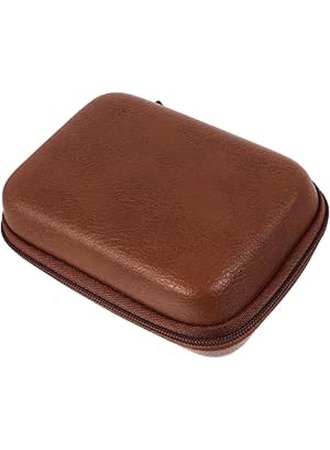 Portable PU Earphone Organizer Pouch For Data Cables Headphone Accessories Travel - Image 1