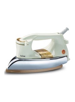 1200W Heavy Weight Dry Iron - Electric Iron 60 Micron Ceramic Coated Sole Plate Durable Heavy Weight Iron Box Auto Shut Off, Temperature Setting Dial, Overheat Protection AHW21DI