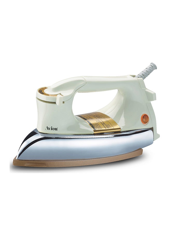 Avion - 1200W Heavy Weight Dry Iron - Electric Iron 60 Micron Ceramic Coated Sole Plate Durable Heavy Weight Iron Box Auto Shut Off, Temperature Setting Dial, Overheat Protection AHW21DI - Image 1