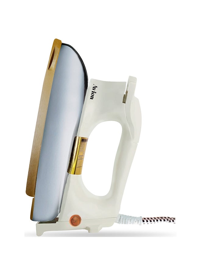 Avion - 1200W Heavy Weight Dry Iron - Electric Iron 60 Micron Ceramic Coated Sole Plate Durable Heavy Weight Iron Box Auto Shut Off, Temperature Setting Dial, Overheat Protection AHW21DI - Image 1