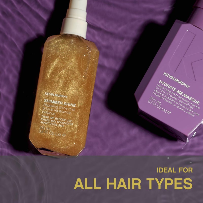 KEVIN.MURPHY SHIMMER.SHINE - Repairing Hair Mist - For All Hair Types - Dry Hair Shimmer Mist - Hair Mist with Vitamins - Sulphate-Free Hair Care - 100 mL / 3.4 fl oz - Image 5