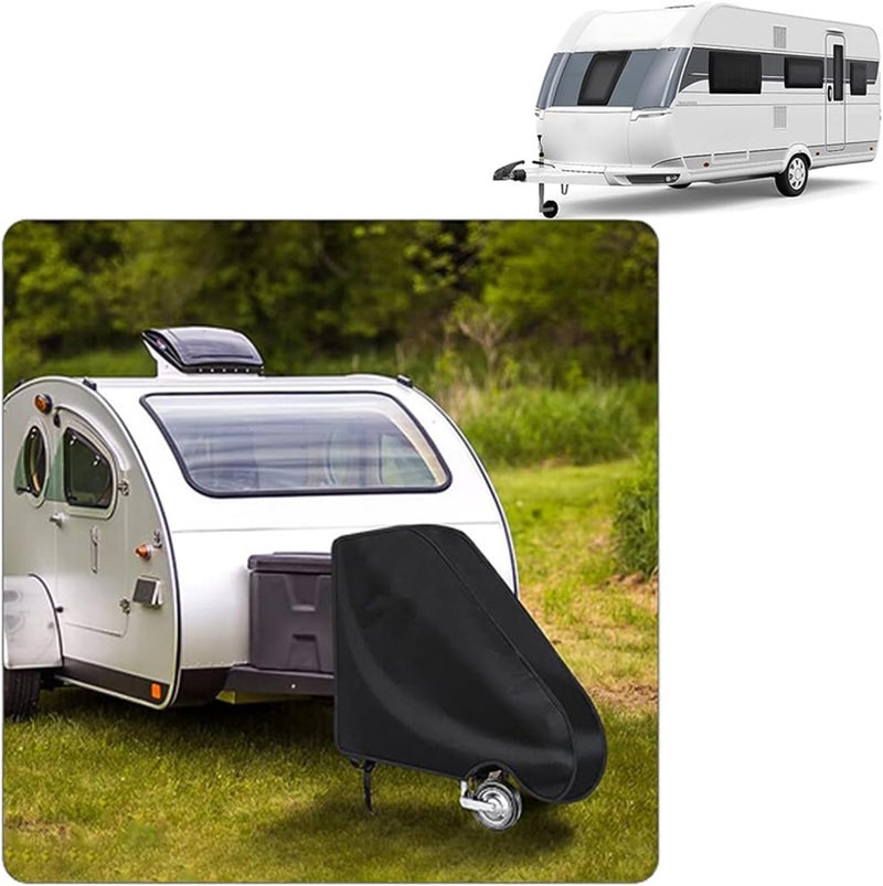 Caravans, Trailer Tow Hitch Drawbar Cover Fully Tow Coupling Caps Protector Caravans Trailer Towing Hitch - Image 2