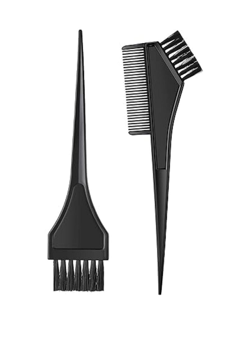 Hair Coloring Dyeing Brush Comb Black - Image 1