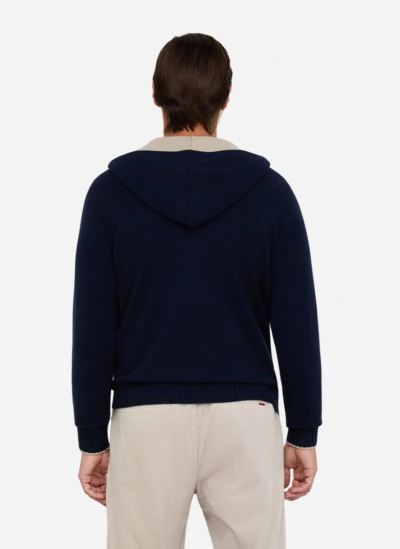 ليو جو كنزة صوف وكشمير بسحاب