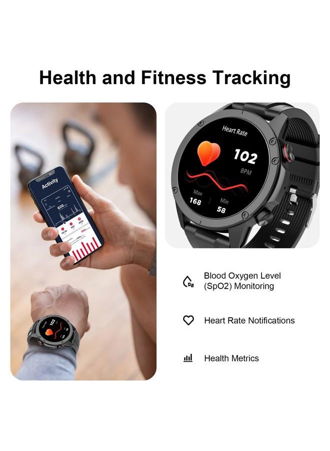 FILA Smart Watch for Men Women, 1.43'' AMOLED Fitness Tracker with Heart Rate/Sleep Monitor, 130+ Sport Modes, Activity Tracker, Pedometer for Android iOS - Image 3