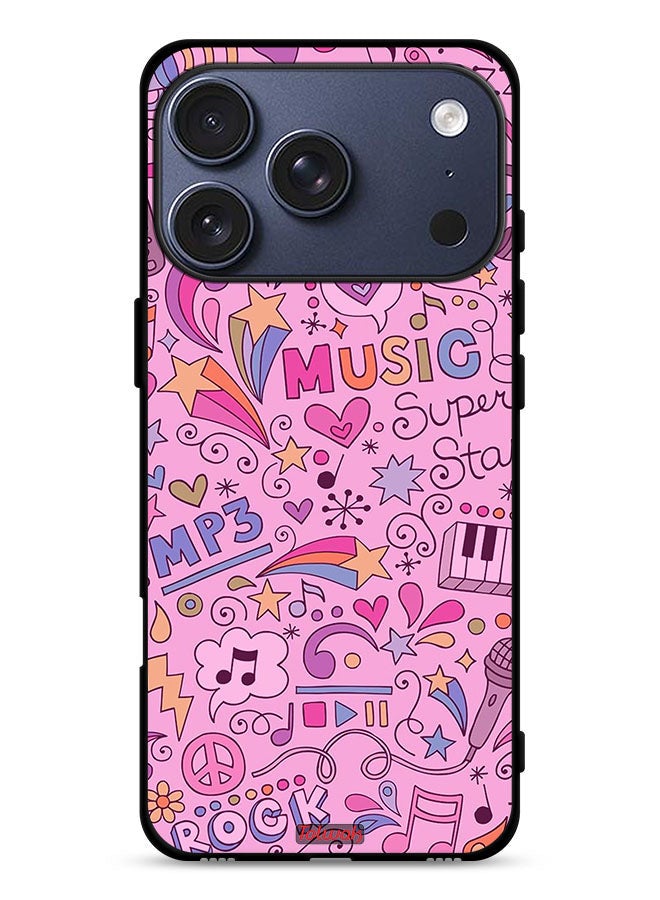 Tolwak Apple iPhone 17 Pro Protective Case Cover Music Tags - Image 1