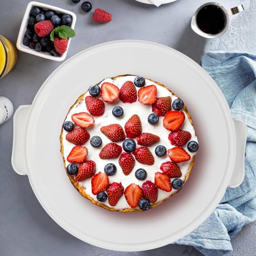 Opexscal Large Cake Carrier with lid and Handle, Multipurpose Cake Stand with Lid for 11" Cake, Pie, Plastic Cake Container - Image 5