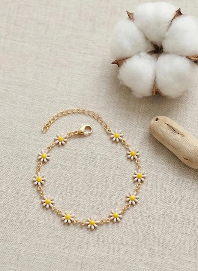 تايك تو Daisy Anklet