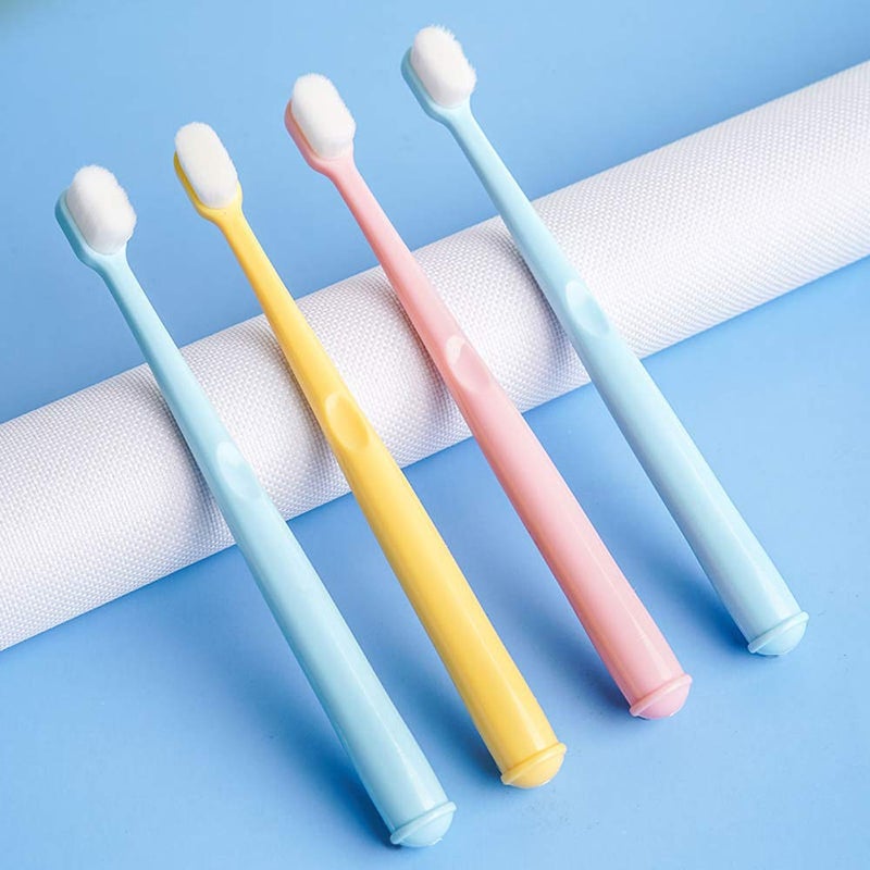 EasyHonor Baby & Toddler Extra Soft Toothbrush for Age 4-12 Years Old, with 10000 Soft Floss Bristle for Baby Gum Care. (6Pcs) - Image 5