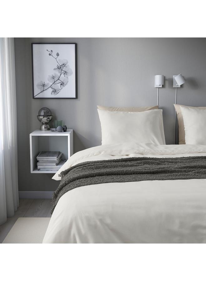 إيروريكس غطاء لحاف وغطاء وسادة أبيض 150X200/50X80 سم - Image 3