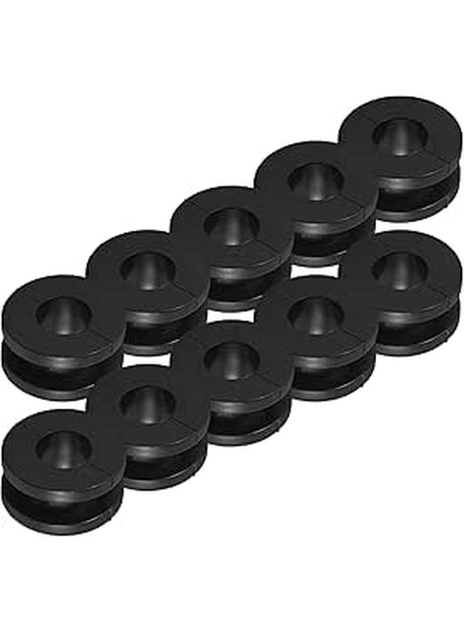 10Pcs Universal Motorcycle Rear Shock Absorber Sleeve Rubber Ring Protector - Image 1