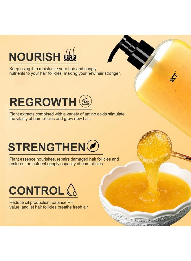 BSMAX Ginger Plant Extract Anti Hair Loss Shampoo for Hair Regrowth, Thickening and Longer Hair - For Women & Men (400ML) - Image 2