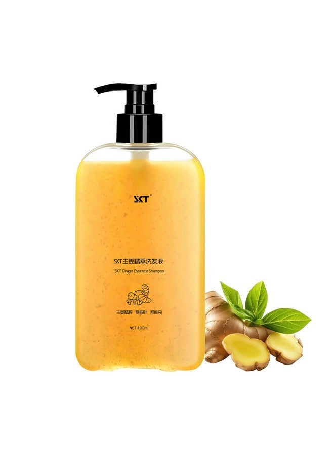BSMAX Ginger Plant Extract Anti Hair Loss Shampoo for Hair Regrowth, Thickening and Longer Hair - For Women & Men (400ML) - Image 1