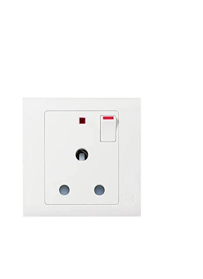 MK - MK 15A 1 Gang DP Switched Socket - Image 1