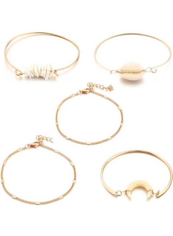 5-Piece Fashionable Bracelets