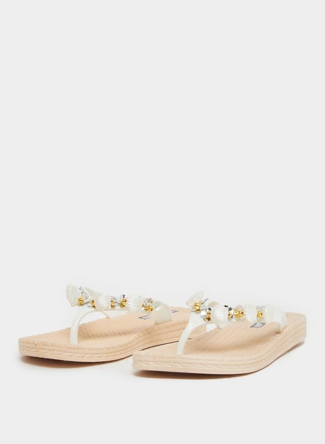 Styli Styli Embellished Flip Flop  - Image 2